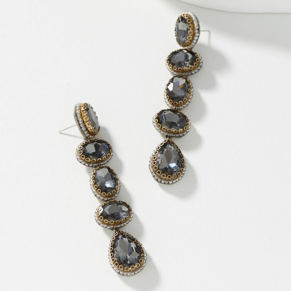 HTF Anthropologie Deepa Tara Drop Earrings